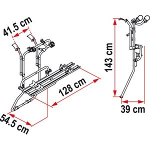 Porte vélos fourgon