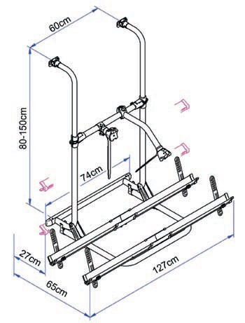 Porte vélos omnibike sport