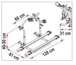 Porte vélos Fiamma compact
