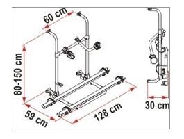 Porte vélos Fiamma Pro