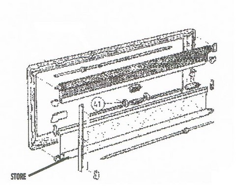 Stores gris baies S4 seitz