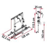 Porte vélo 200DJ Fiat